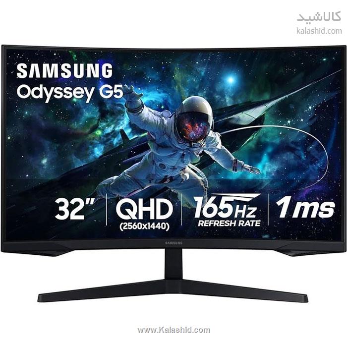 مانیتور خمیده گیمینگ 32 اینچ سامسونگ مدل ODYSSEY G5