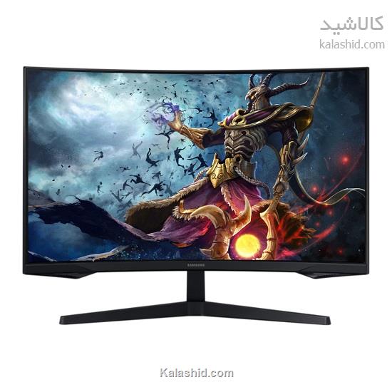 مانیتور مخصوص بازی سامسونگ مدل LC32G55TQ-W سایز32 اینچ