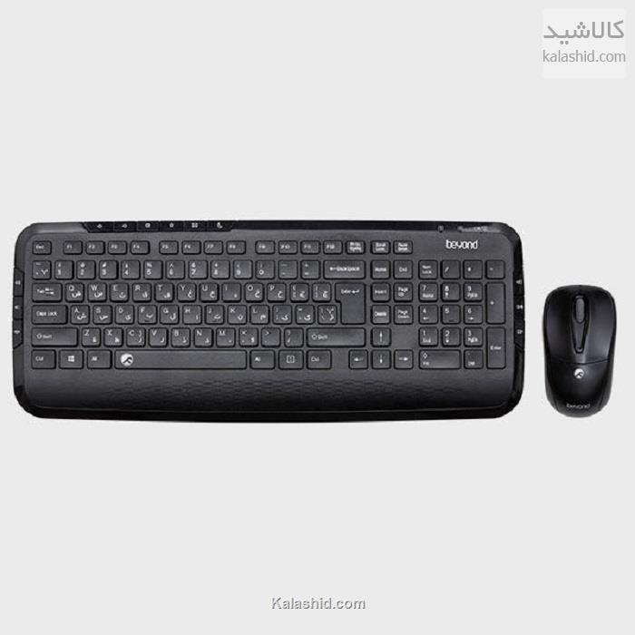 کیبورد و ماوس بی سیم بیاند مدل DESKTOP COMBO BMK 8220 RF