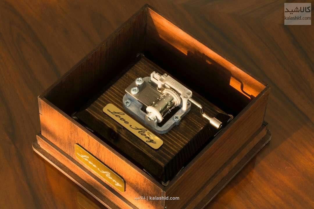 جعبه موزیکال باکس چوبی دکوری