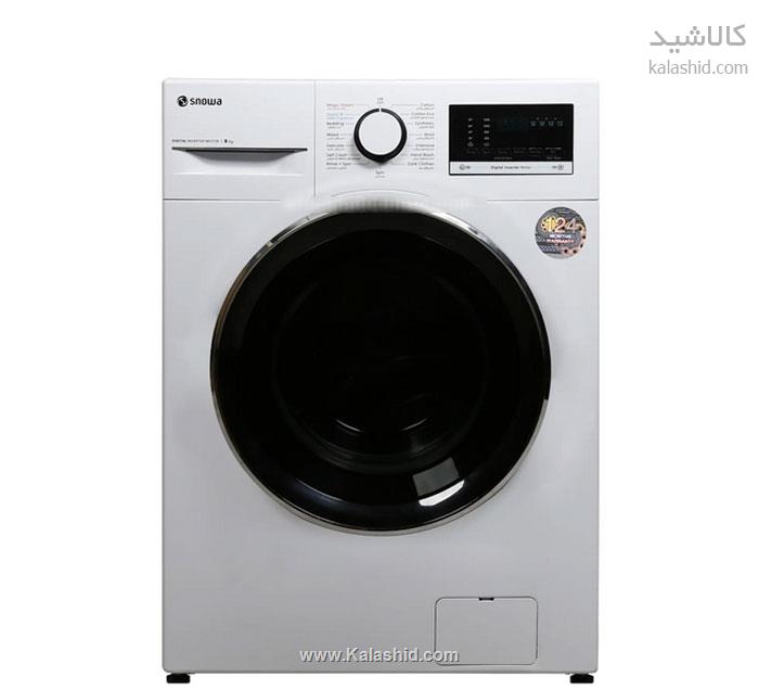 ماشین لباسشویی اسنوا مدل SWM-82306 ظرفیت 8 کیلوگرم