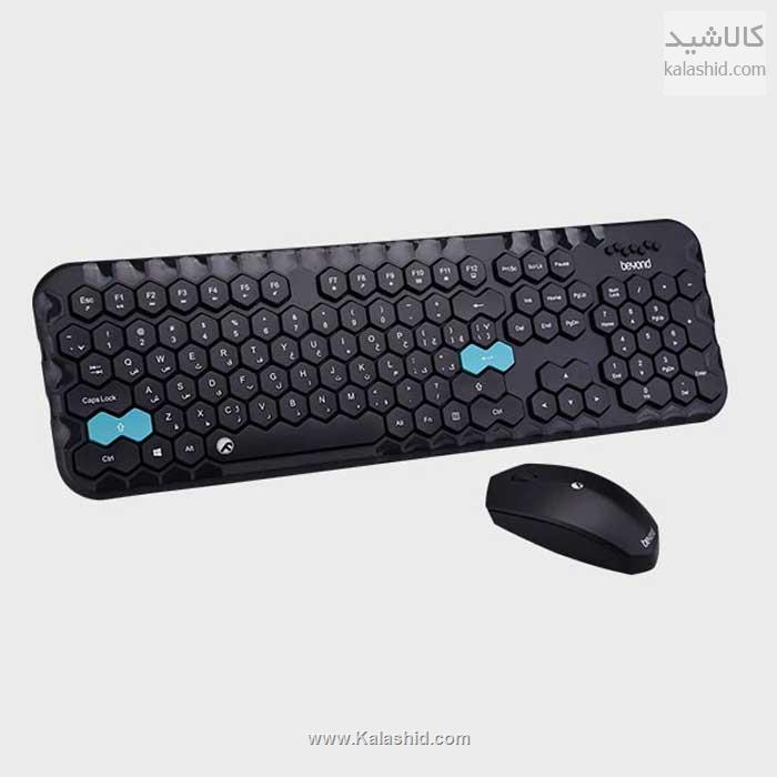 کیبورد و موس بی سیم بیاند مدل bmk-8301rf