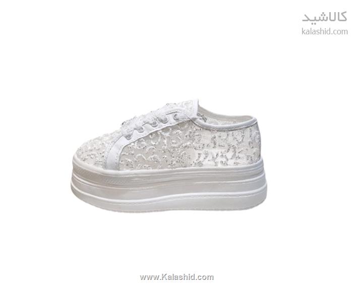 کفش راحتی زنانه کتانی عروس