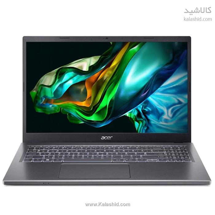 لپ تاپ 15.6 اینچی ایسر مدل Aspire 5 A515-58M-53ES-i5 13420H-8GB DDR5 4800MHz-512GB SSD-IPS
