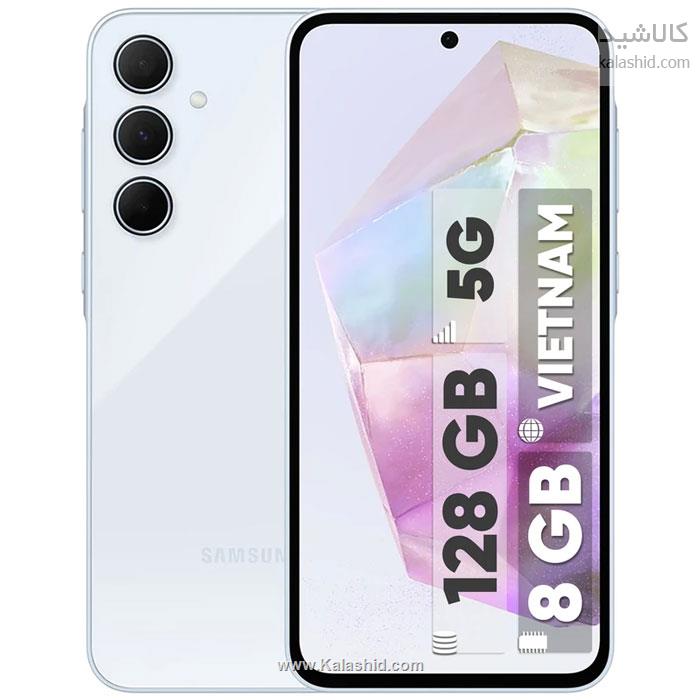 گوشی موبایل سامسونگ مدل Galaxy A35 دو سیم ظرفیت 128 گیگ رم 8 گیگ