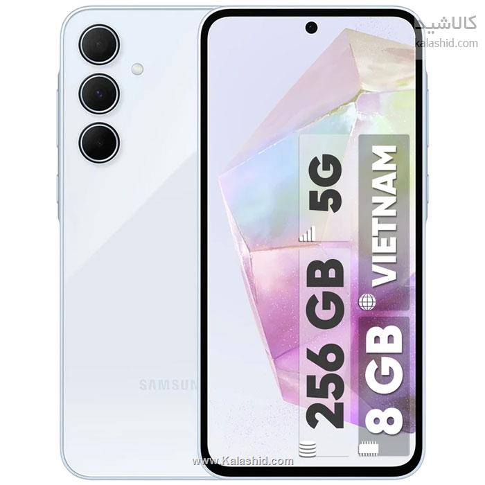 گوشی موبایل سامسونگ مدل Galaxy A35 دو سیم ظرفیت 256 گیگ رم 8 گیگ