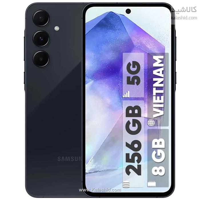 گوشی موبایل سامسونگ مدل Galaxy A55 دو سیم ظرفیت 256 گیگ و رم 8 گیگ
