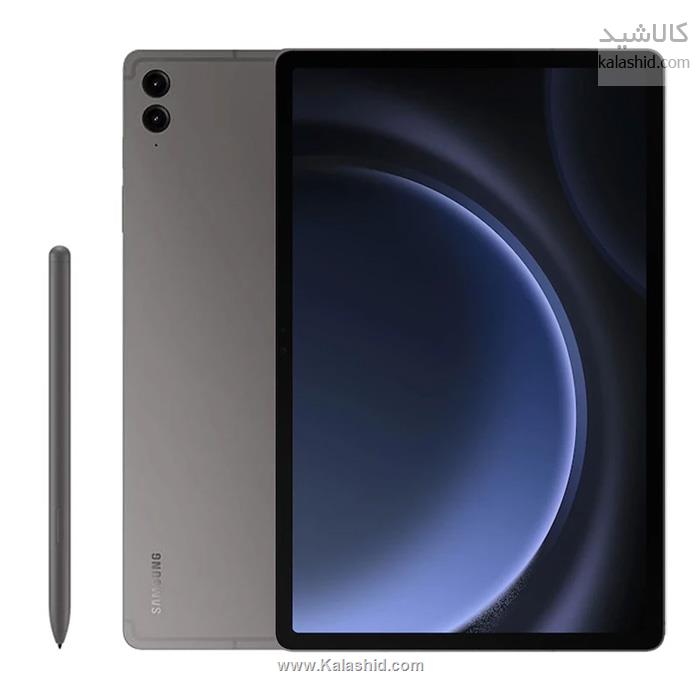 تبلت 12.4 اینچ سامسونگ مدل Galaxy Tab S9 FE Plus 5G SM-X616B ظرفیت 256 گیگ و رم 12 گیگ