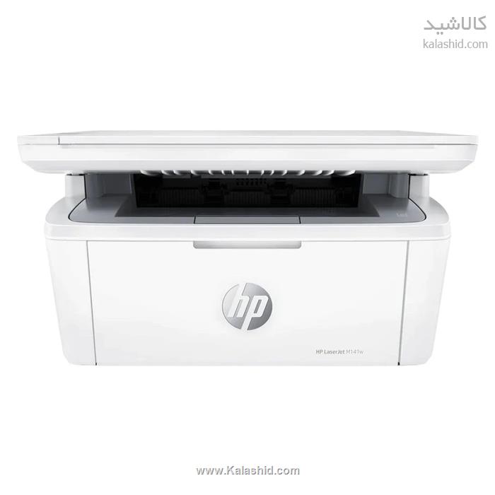 پرینتر اچ‌ پی تک رنگ سه کاره با چاپ لیزری مدل LaserJet MFP M141w