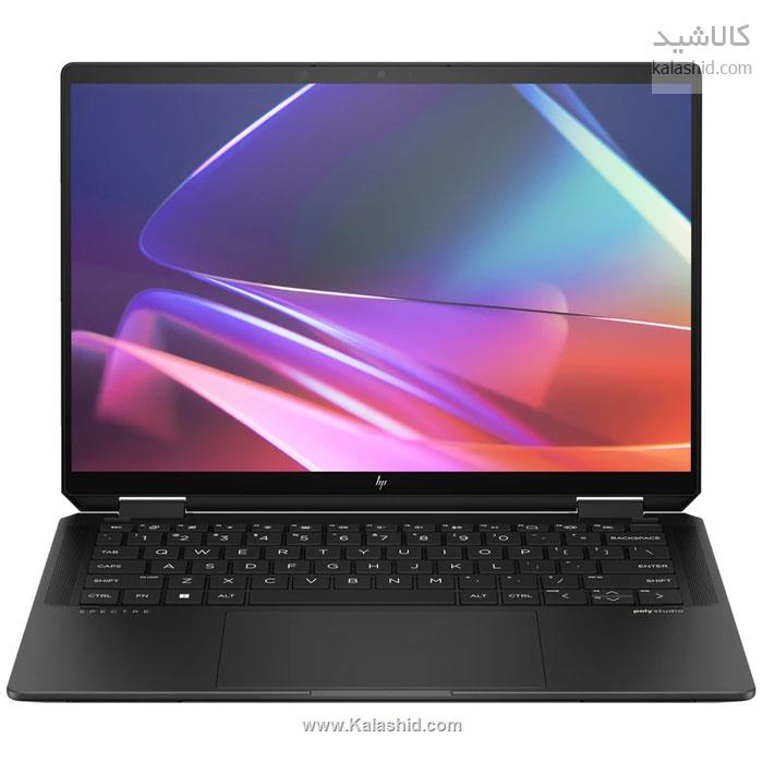 لپ تاپ 14 اینچی اچ‌ پی مدل Spectre x360 2-in-1 14t-EU000-Core Ultra 7-32GB LPDDR5X-1TB SSD-OLED-W