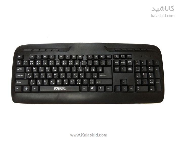 خرید کیبورد و ماوس بی سیم سادیتا مدل SKM-1554WL با حروف فارسی