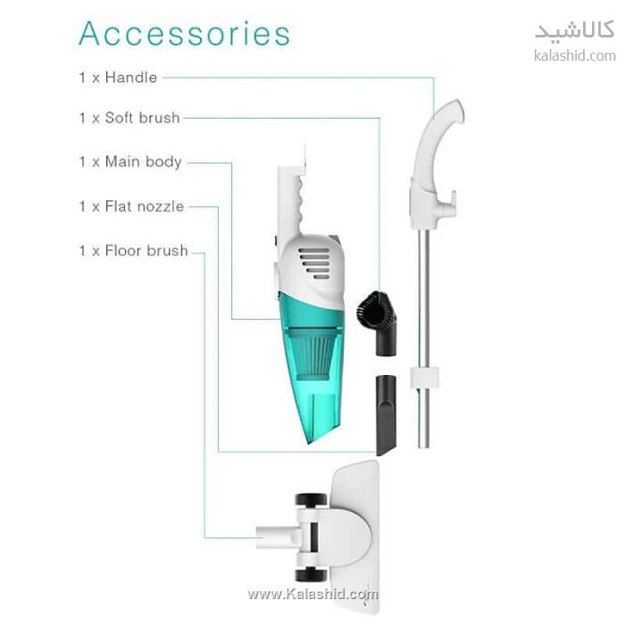 قیمت جاروبرقی درما مدل DX118C