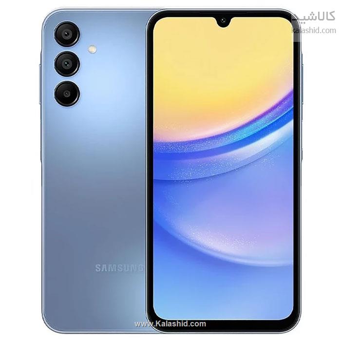 خرید قیمت گوشی موبایل سامسونگ مدل Galaxy A15 دو سیم ظرفیت 128 گیگ و رم 4 گیگ همراه شارژر 25وات سامسونگ