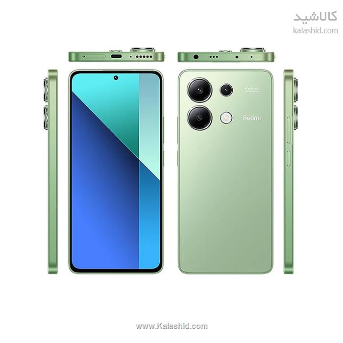 قیمت خرید گوشی موبایل شیائومی مدل Redmi Note 13 4G دو سیم ظرفیت 256 گیگ و رم 8 گیگ