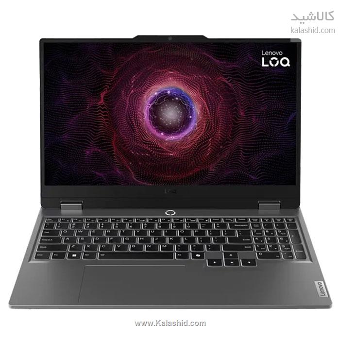 لپ تاپ 15.6 اینچی لنوو مدل LOQ 15AHP9-R7 8845HS-16GB DDR5-512GB SSD-RTX4060-FHD
