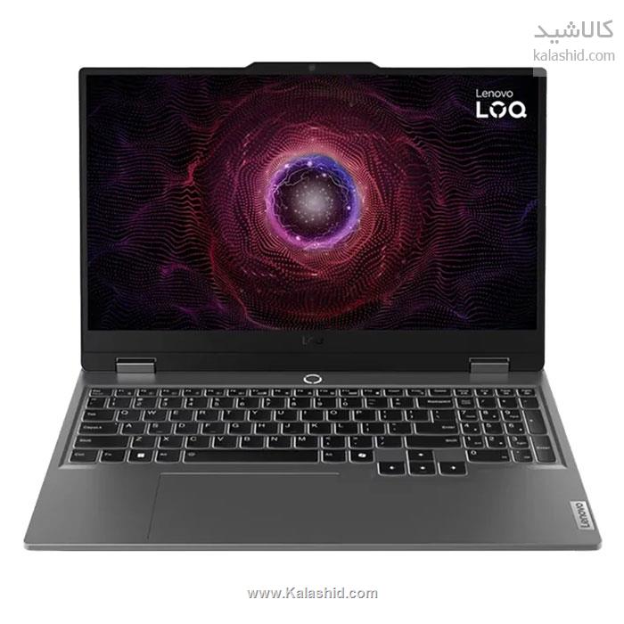 لپ تاپ 15.6 اینچی لنوو مدل LOQ 15ARP9-R5 7235HS-24GB DDR5-512GB SSD-RTX3050-FHD-W