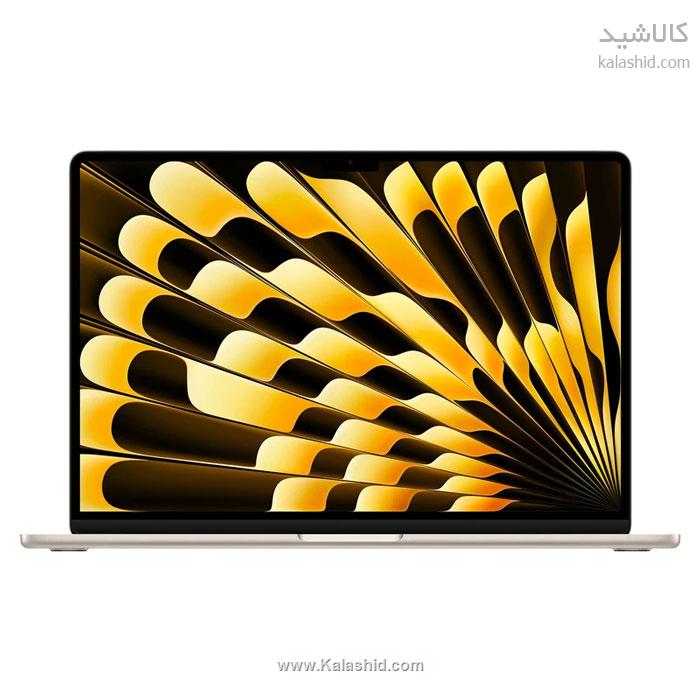 لپ تاپ 15.3 اینچی اپل مدل MacBook Air MXD33 2024 LLA-M3-16GB RAM-512GB SSD