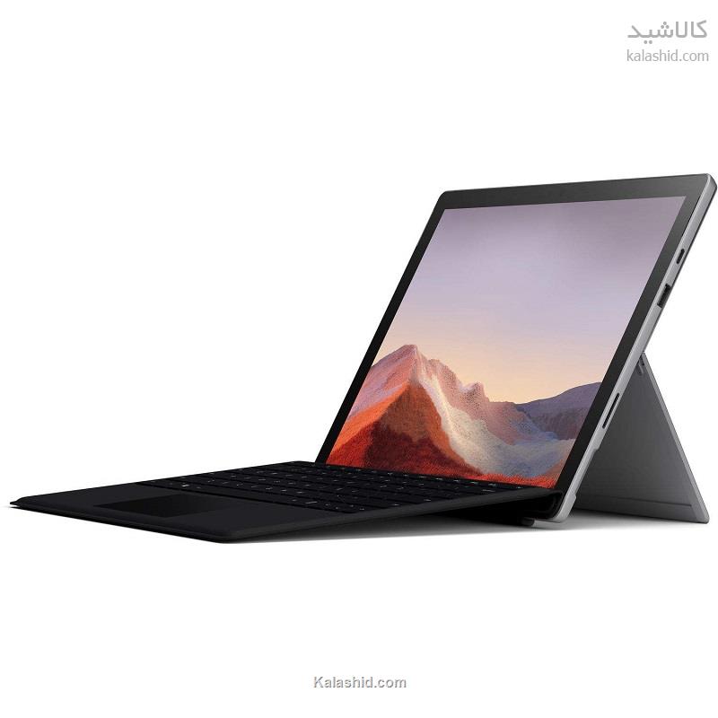 تبلت مایکروسافت مدل Surface Pro 7 Plus - B به همراه کیبورد Black Type Cover