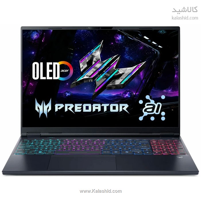 لپ تاپ 16 اینچی ایسر مدل Predator Helios Neo 16S AI PHN16S-71-98RF-Core Ultra 9 275HX-32GB DDR5-1TB SSD
