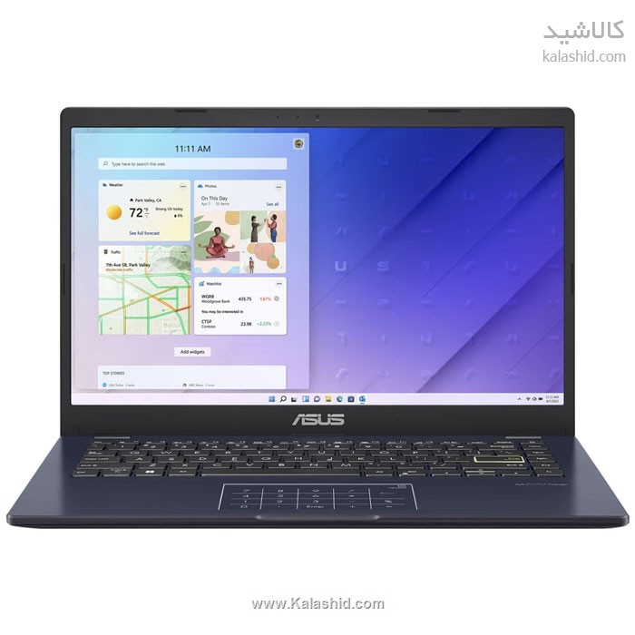 لپ‌تاپ ایسوس مدل Vivobook Go 14 E410KA-CL464 با پردازنده Celeron،رم DDR4 4GB،حافظه 64GB