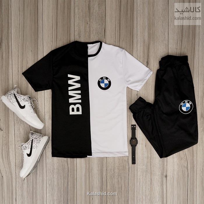 ست تیشرت شلوار bmw مردانه مدل Noman