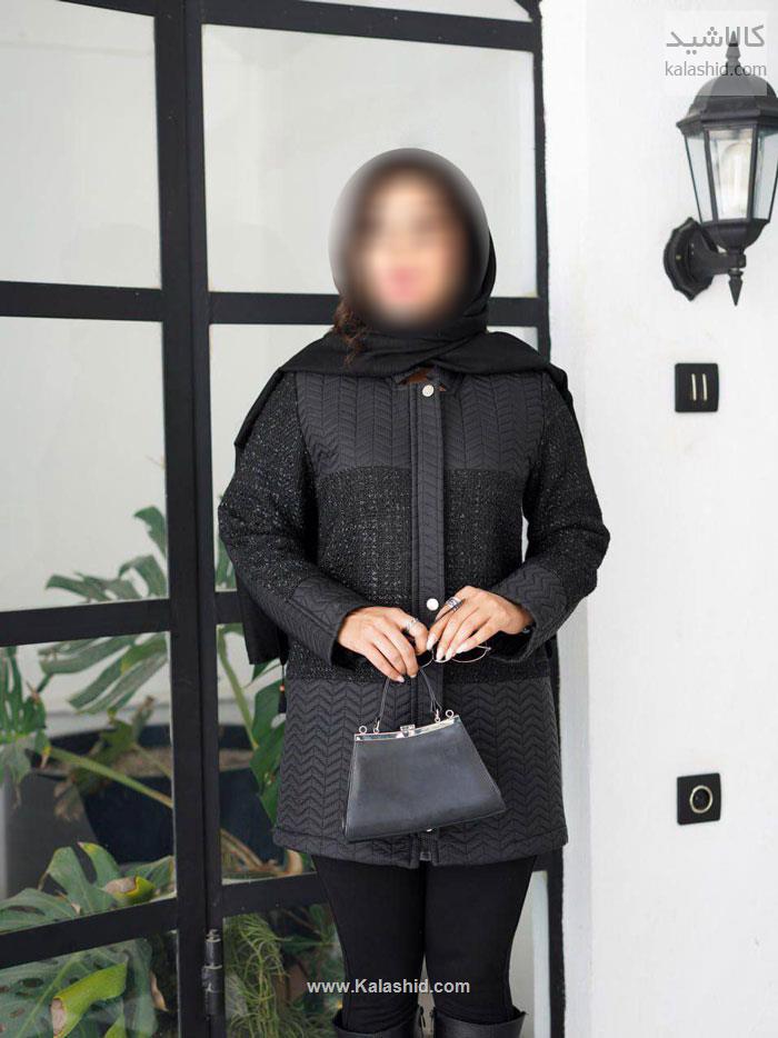 کاپشن دخترانه مدل شنل