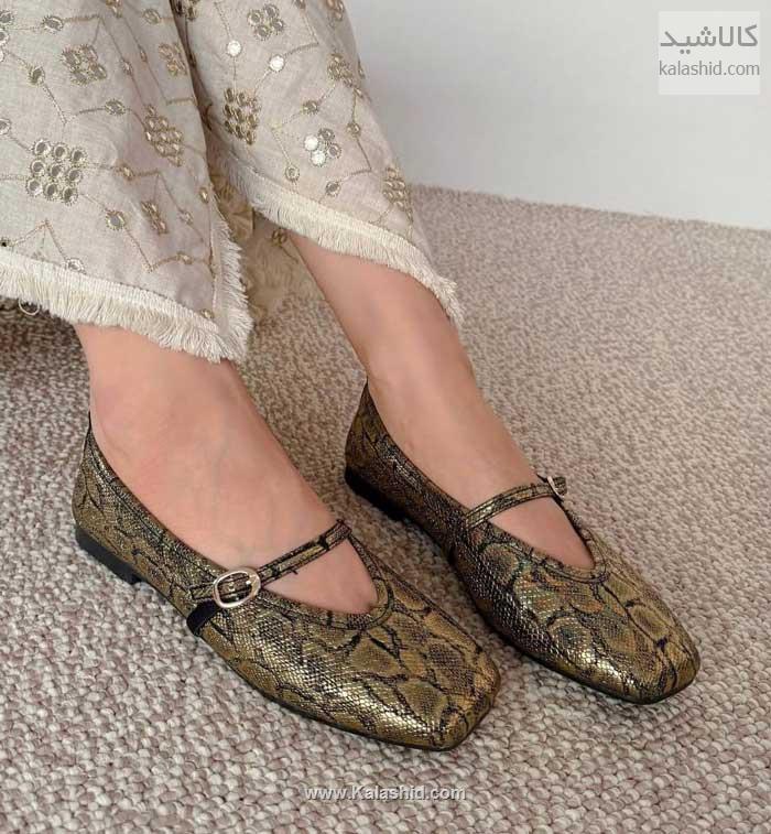 کفش زنانه اسپرت پوست ماری