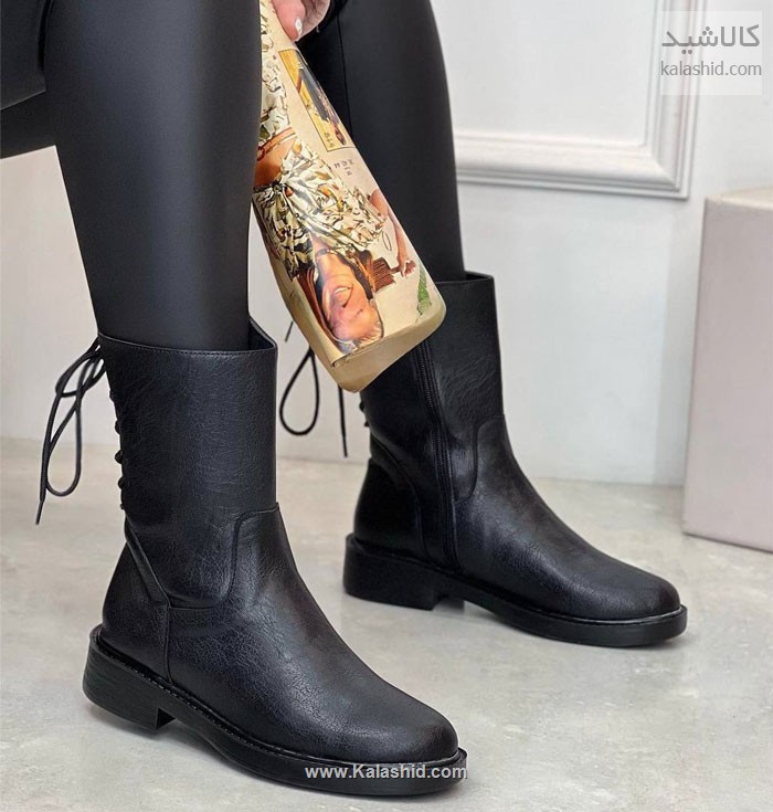 نیم بوت پشت بندی زنانه