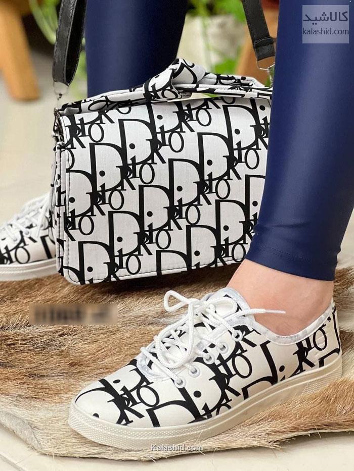 ست کیف و کفش زنانه مدل دیور