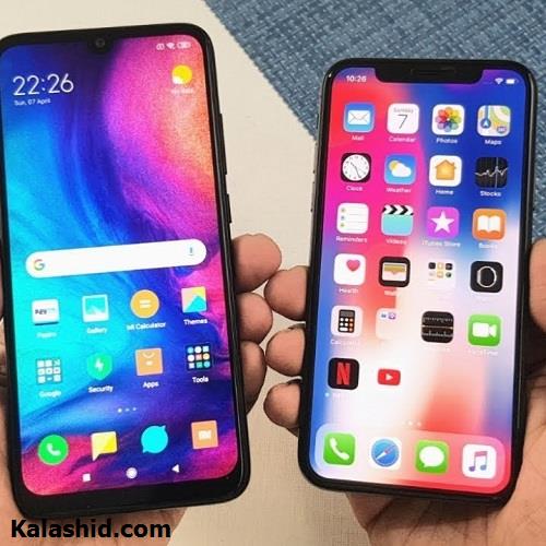 مقایسه اندروید Q و iOS 13