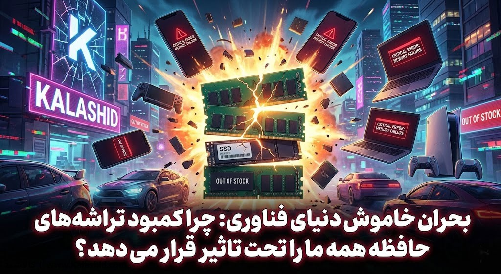 بحران خاموش دنیای فناوری: چرا کمبود تراشه‌های حافظه همه ما را تحت تاثیر قرار می‌دهد؟